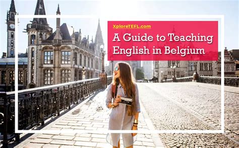 teaching english in belgium